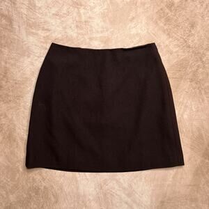 Vintage Y2K Bebe Espresso Brown Mini Skirt McBling Indie Sleaze Mall Trendy